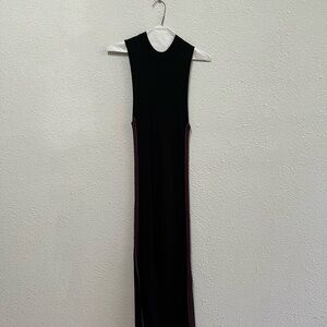 Cupcakes & Cashmere Black Sheath Maxi Dress